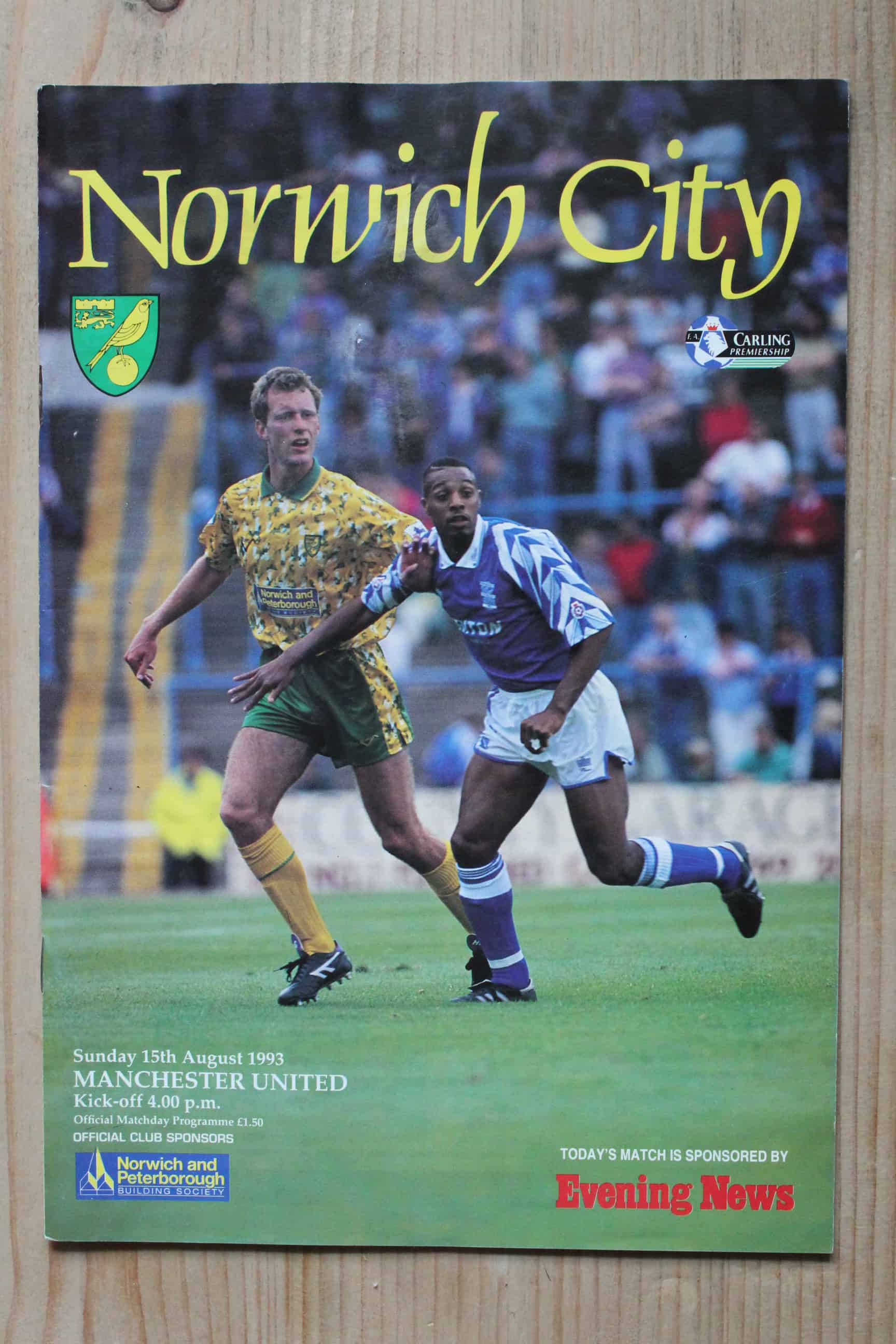 Norwich City FC v Manchester United FC